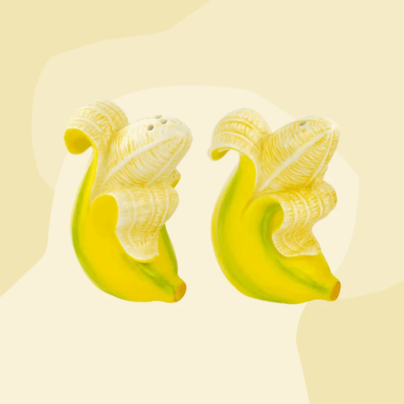 Salz- und Pfefferstreuer: Bananen