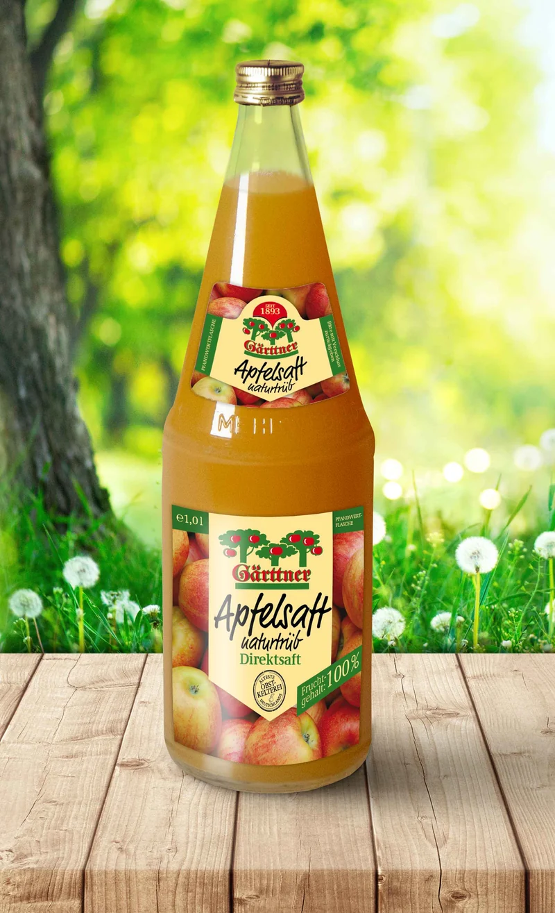 Gärttner Apfelsaft naturtrüb 1,0l