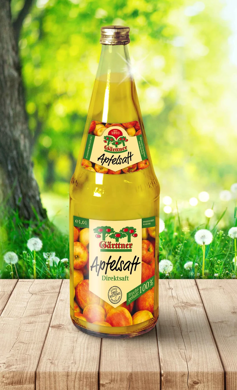 Gärttner Apfelsaft klar 1,0l