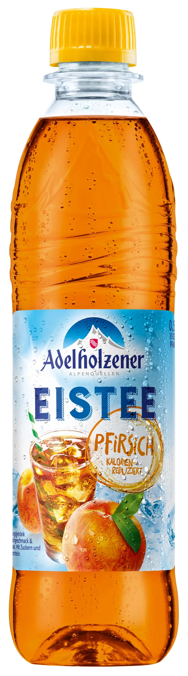 Adelholzener Eistee Pfirsich 0,5l PET