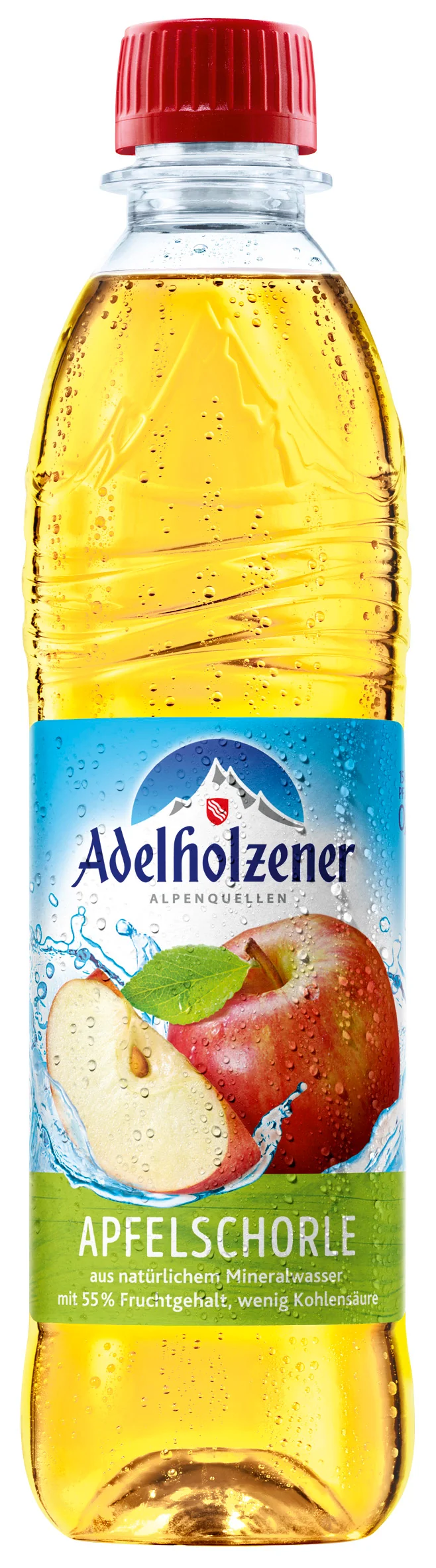 Adelholzener Apfelschorle 0,5l PET