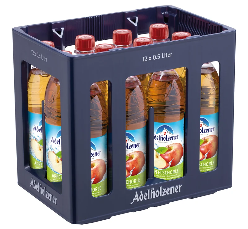 Adelholzener Apfelschorle 0,5l PET