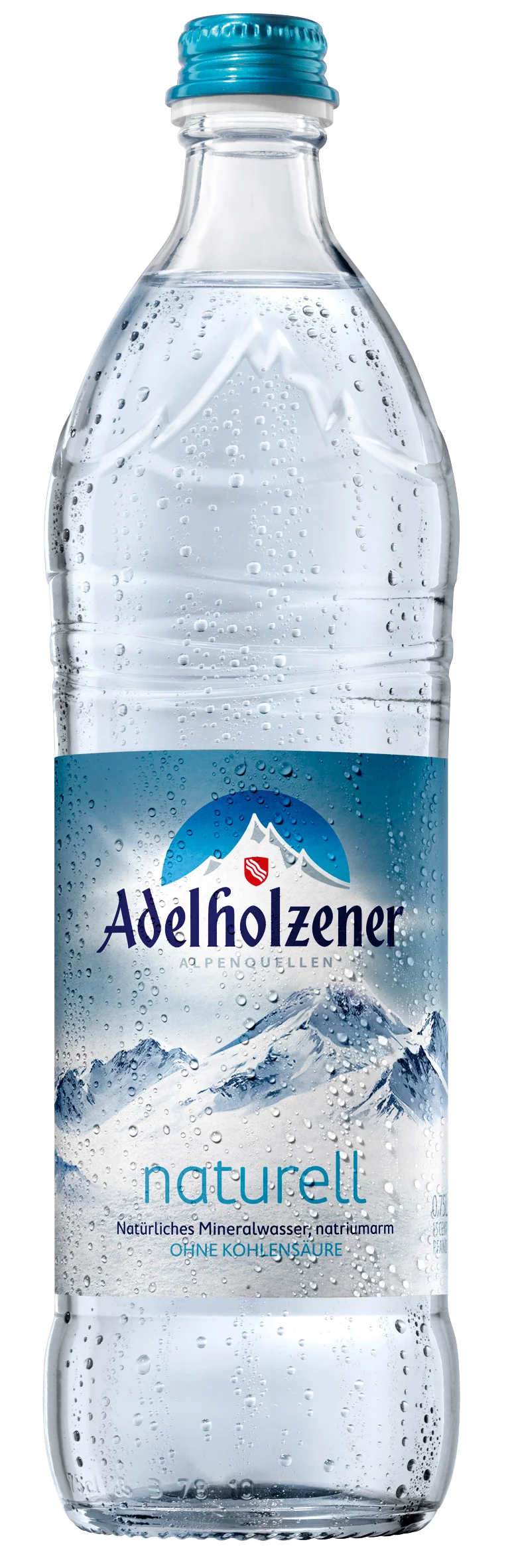Adelholzener Naturell 0,75l Glas