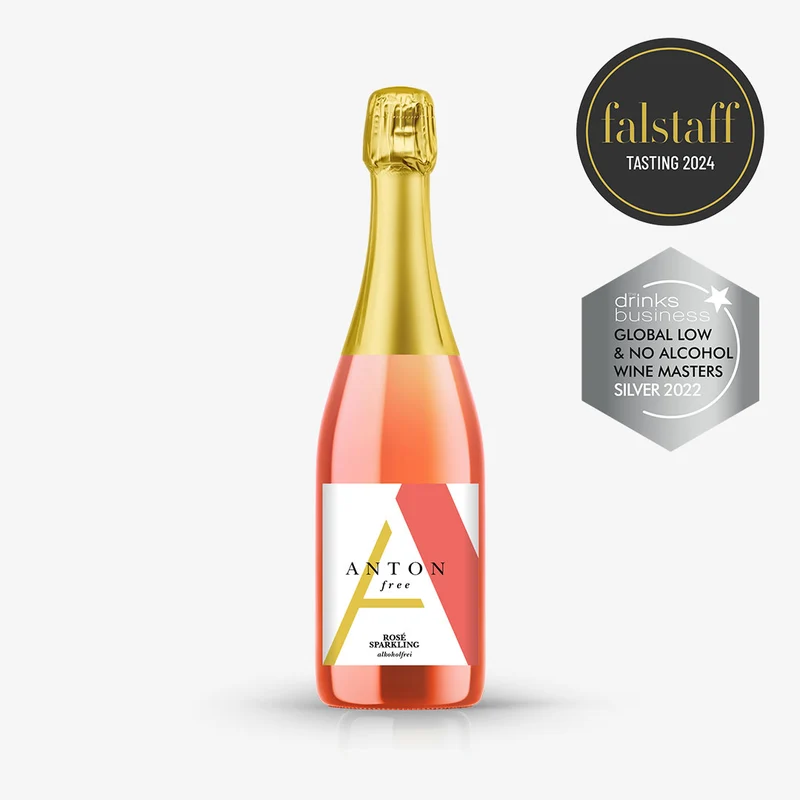 ROSÉ SPARKLING FREE: Wunderschöner prickelnder Rosé aus dem Hause Anton