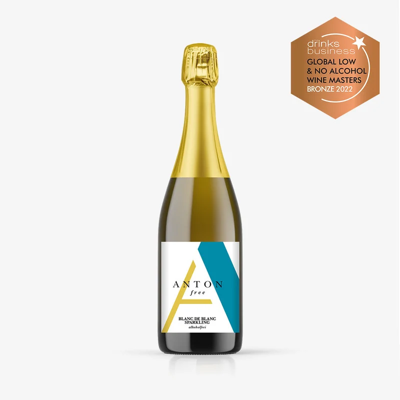 BLANC DE BLANC SPARKLING FREE: Genuss Pur ohne Alkohol von Matthias Anton