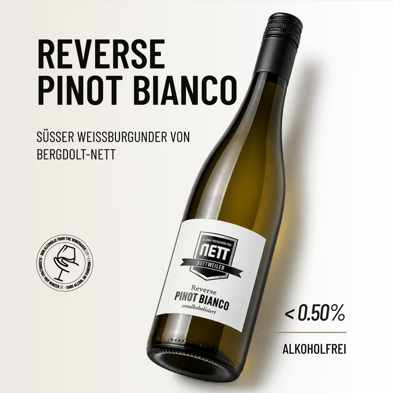 REVERSE PINOT BIANCO: Süßer Weißburgunder von Bergdolt-Nett