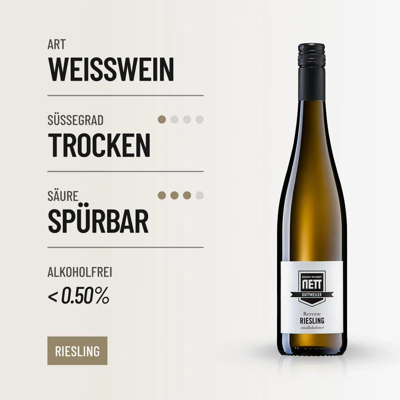 REVERSE RIESLING: Trockener Riesling von Bergdolt-Nett
