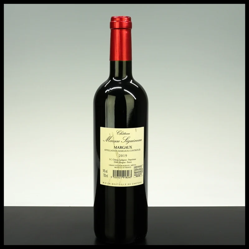 Chateau Marsac Seguineau Margaux 2019 0,75L - 14% Vol.