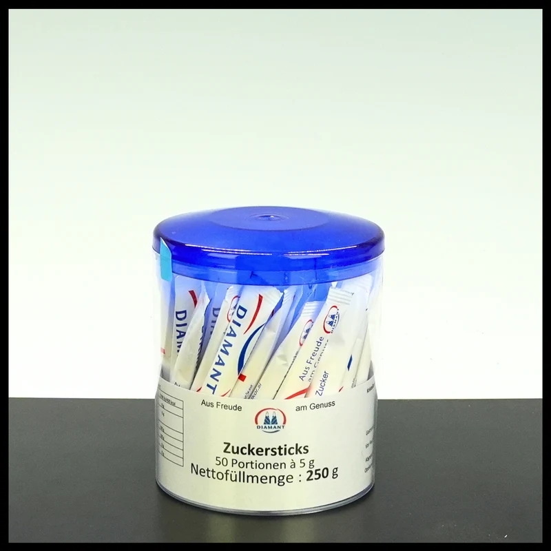 Diamant Zuckersticks Dose 50x 5 Gramm