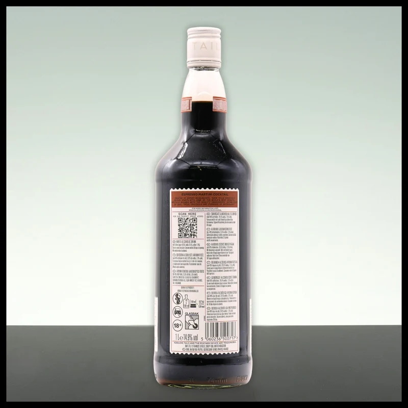 Tails Cocktails Espresso Martini Cocktail 1L - 14,9% Vol.