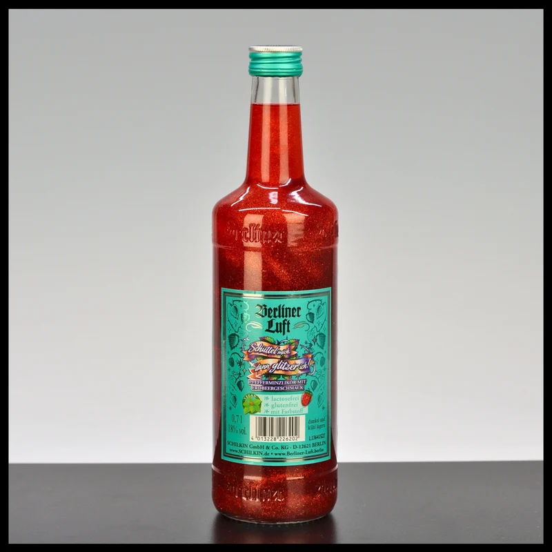 Berliner Luft Glitter Erdbeere 0,7L - 18% Vol.