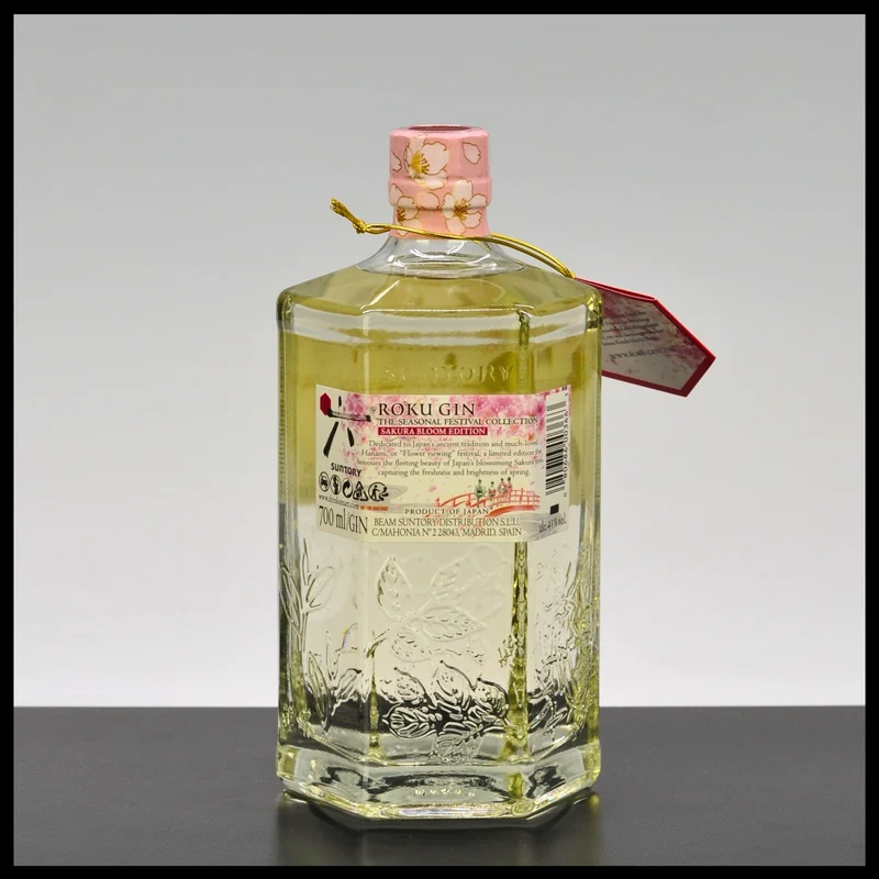 Roku Gin Sakura Bloom Edition 0,7L - 43% Vol.