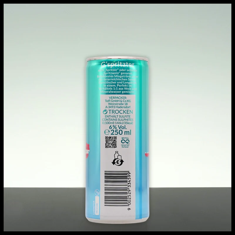 Toifl Spritzer White 2go 0,25L - 6% Vol.