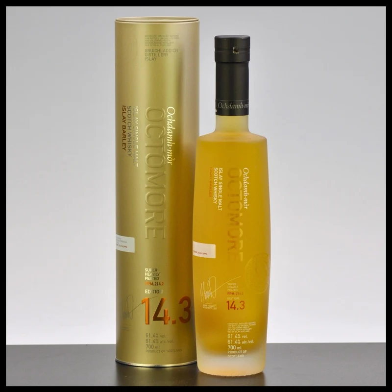 Octomore 14.3 Islay Single Malt Whisky 0,7L - 61,4% Vol.