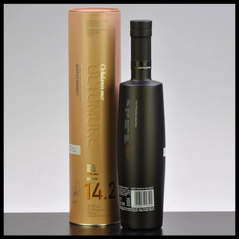 Octomore 14.2 Islay Single Malt Whisky 0,7L - 57,7% Vol.