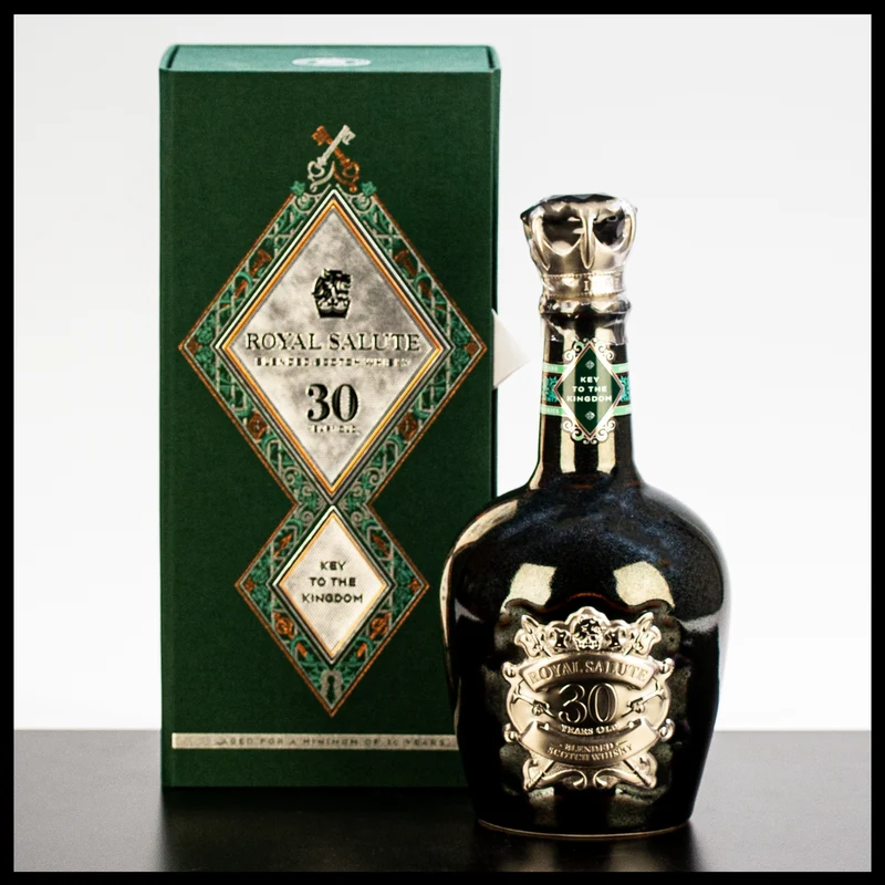 Chivas Regal 30 YO Royal Salute "Key to the Kingdom" Whisky 0,5L - 40% Vol.
