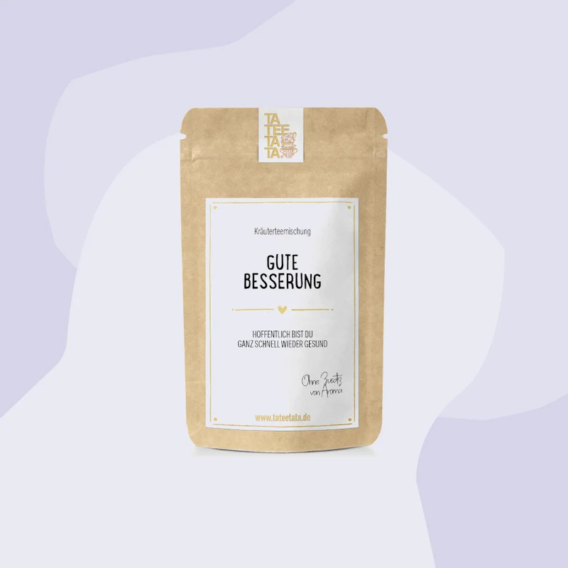 Kräutertee: Gute Besserung
