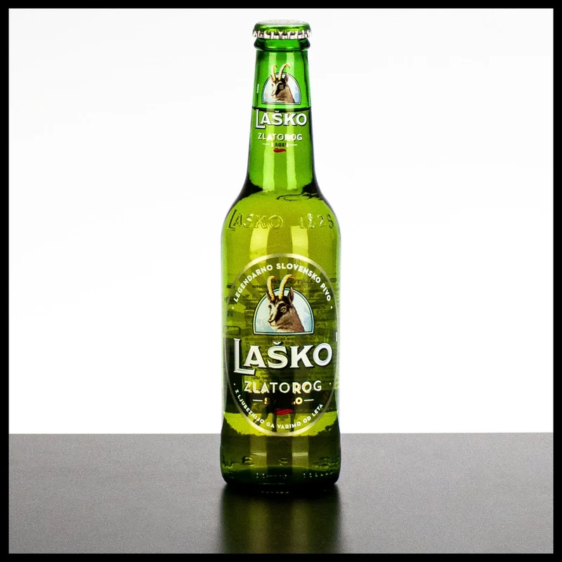 Lasko Zlatorog Lager Bier Flasche 0,33L - 4,9% Vol.