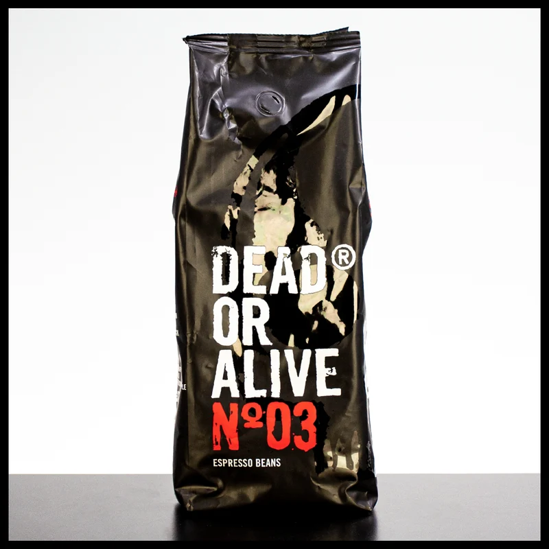 Dead or Alive Coffee No3 Espressobohnen 1000g