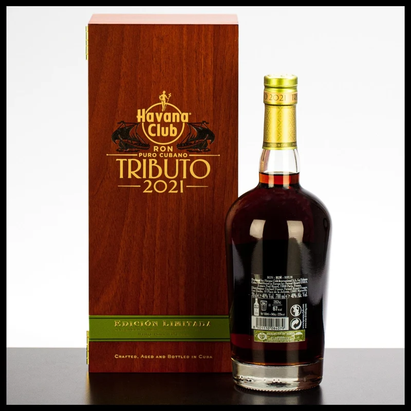 Havana Club Tributo 2021 Limited Edition Rum 0,7L - 40% Vol.