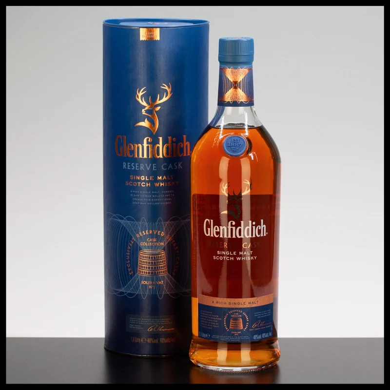 Glenfiddich Reserve Cask Single Malt Whisky 1L - 40% Vol.