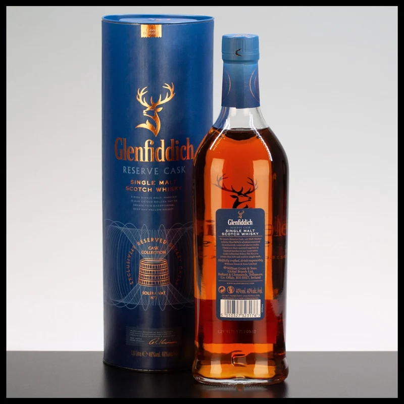 Glenfiddich Reserve Cask Single Malt Whisky 1L - 40% Vol.