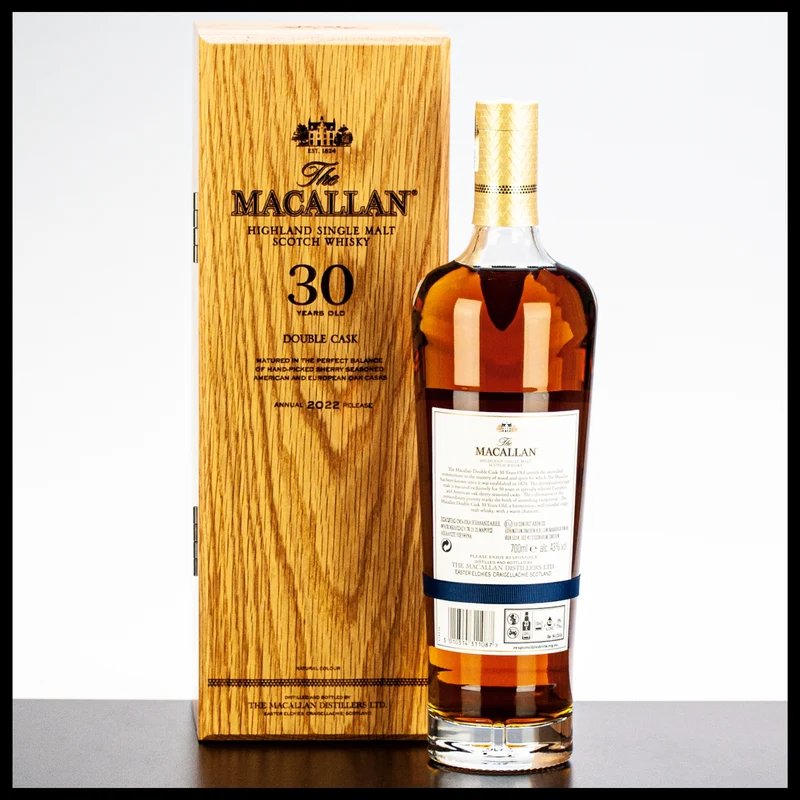 Macallan 30 YO Double Cask 2022 Release 0,7L - 43% Vol.
