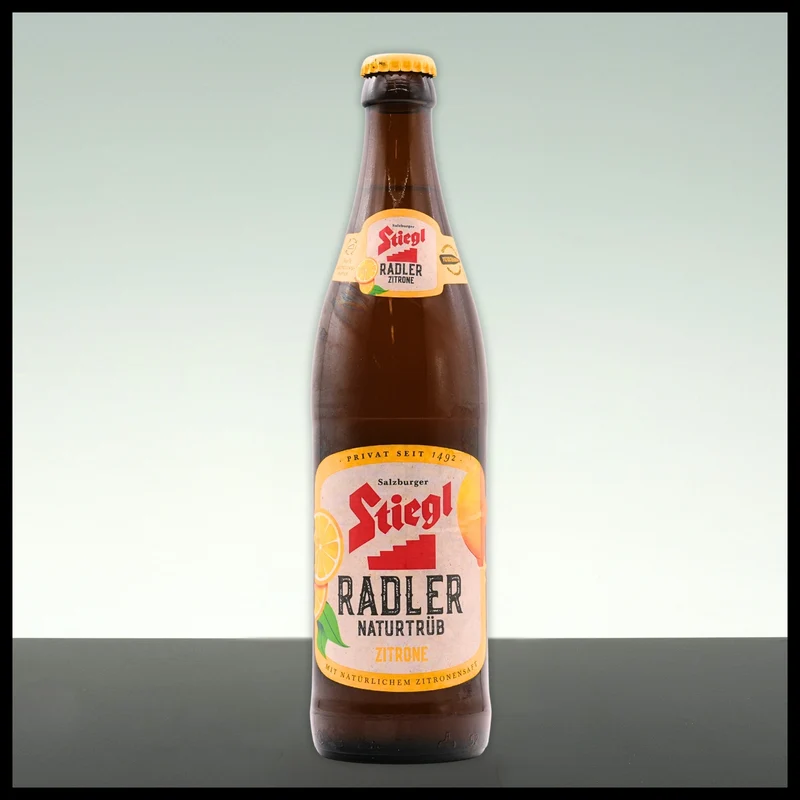 Stiegl Radler Zitrone Naturtrüb 0,5L - 2% Vol.