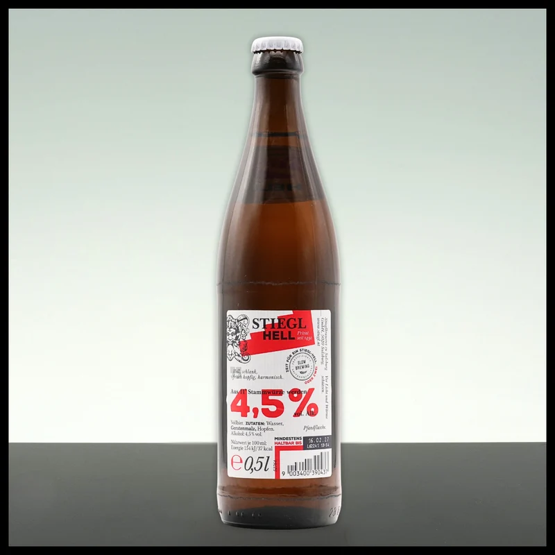Stiegl Hell 0,5L - 4,5% Vol.