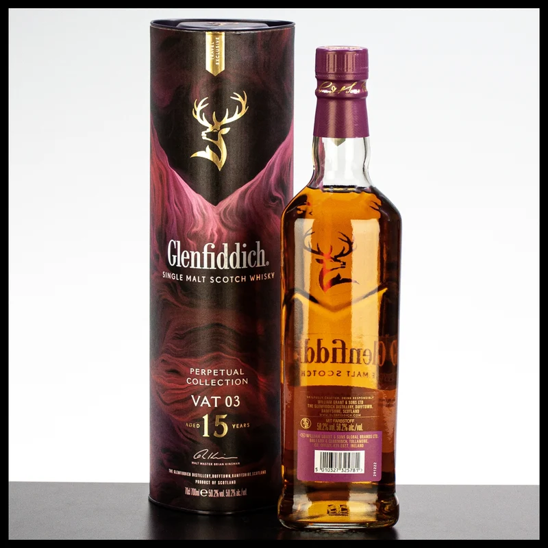 Glenfiddich Perpetual Collection VAT 03 15 YO Whisky 0,7L - 50,2% Vol.