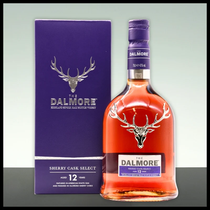 The Dalmore 12 YO Sherry Cask Select Whisky 0,7L - 43% Vol.