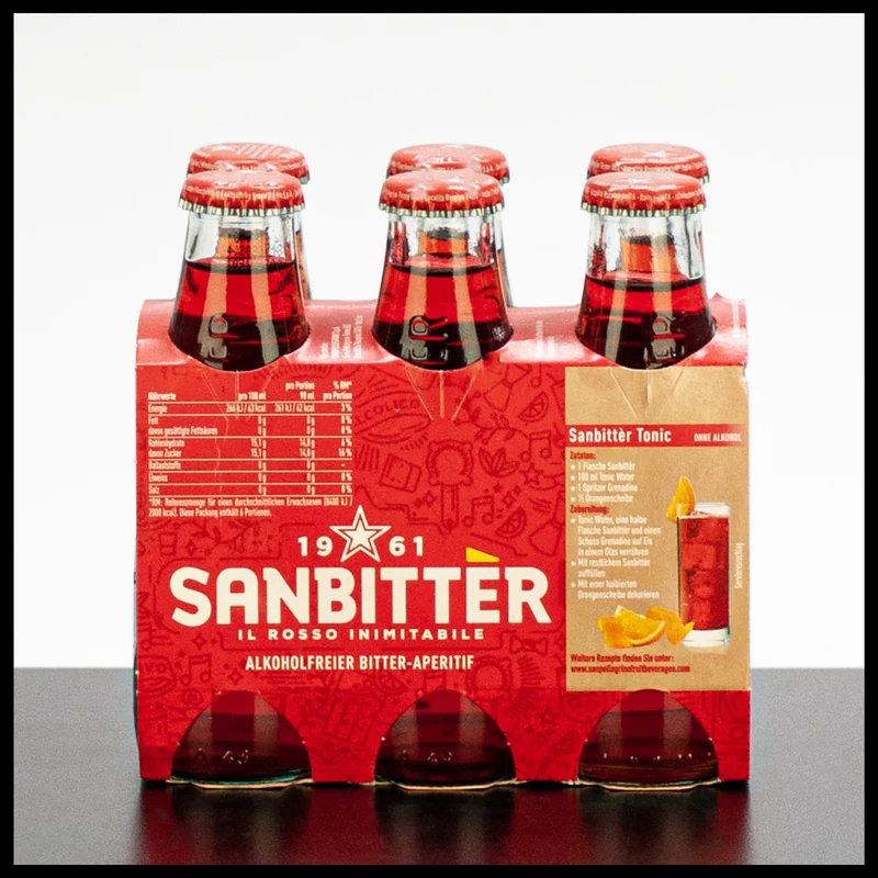 Sanbitter Alkoholfreier Aperitif 6x 0,1L