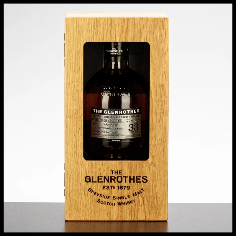 The Glenrothes 33 YO 1987 Single Cask Whisky 0,7L - 53,1% Vol.