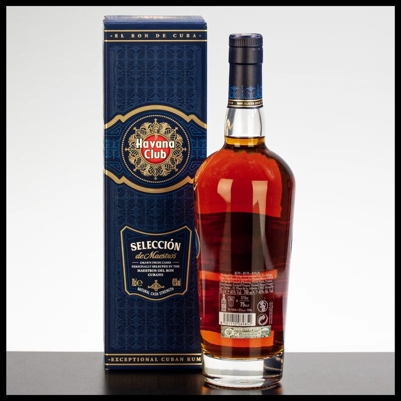 Havana Club Seleccion de Maestros Rum 0,7L - 45% Vol.