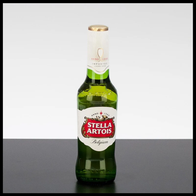 Stella Artois Premium Lager Bier 0,33L - 5% Vol.