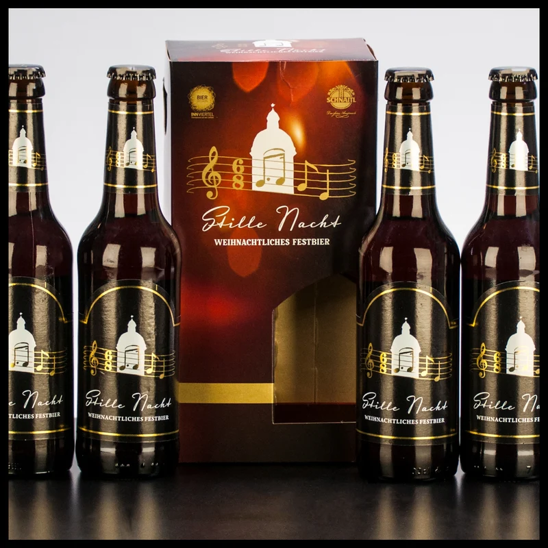 Stille Nacht Weihnachtliches Festbier 4x 0,33L - 6,3% Vol.