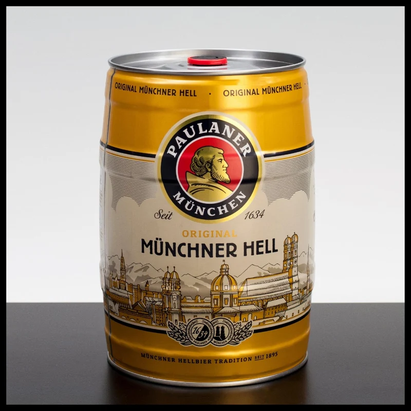 Paulaner Original Münchner Hell Partyfass 5L - 4,9% Vol.