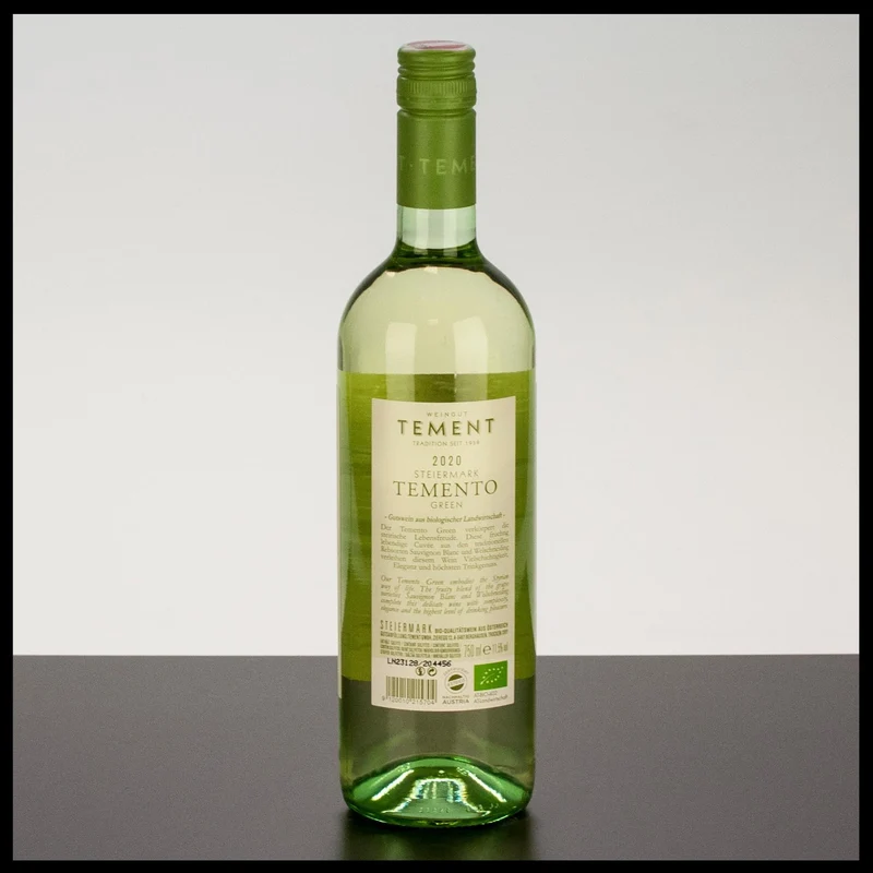 Tement Temento Green 0,75L - 11,5% Vol.