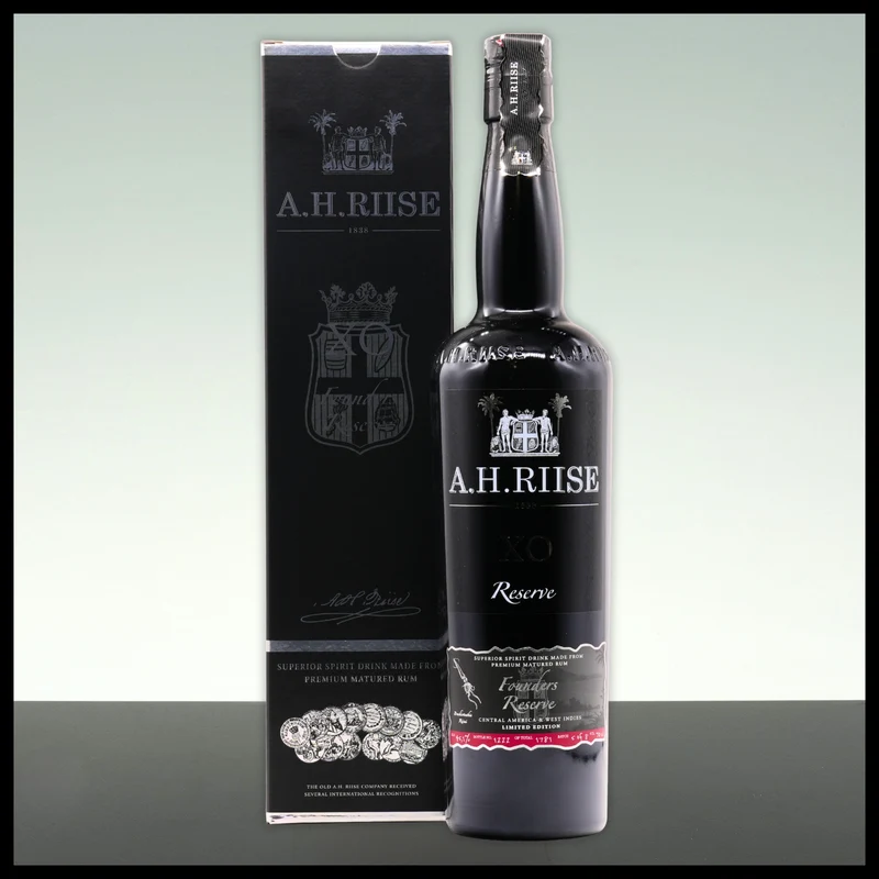 A.H. Riise XO Founders Reserve Rum Nr. 4 0,7L - 45,1% Vol.