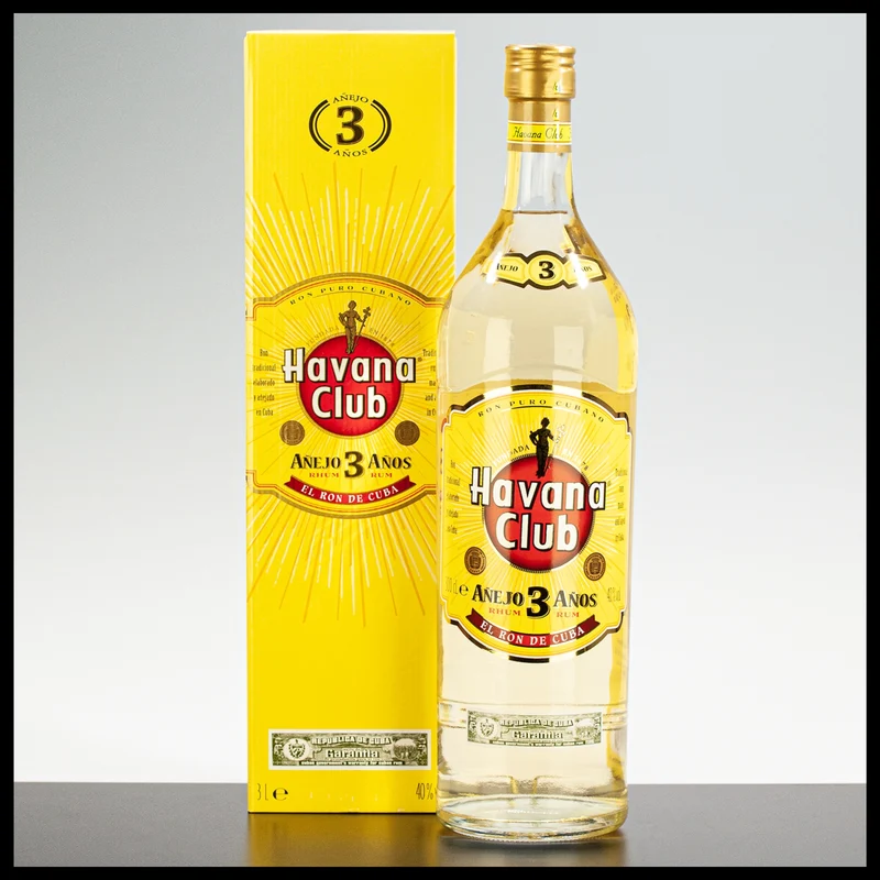 Havana Club Anejo 3 Anos Rum 3L - 40% Vol.