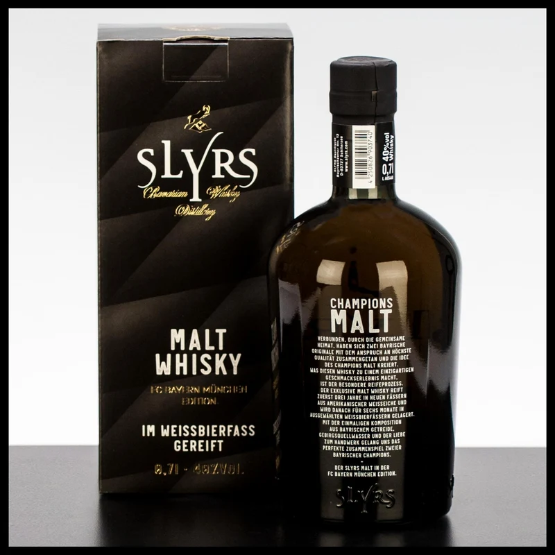 Slyrs Malt Whisky FC Bayern München Edition 0,7L - 40% Vol.