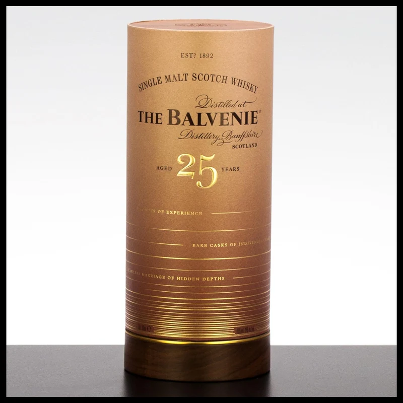 The Balvenie 25 YO Single Malt Whisky 0,7L - 48% Vol.