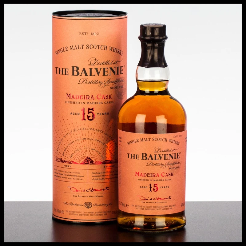 The Balvenie 15 YO Madeira Cask Single Malt Whisky 0,7L - 43% Vol.
