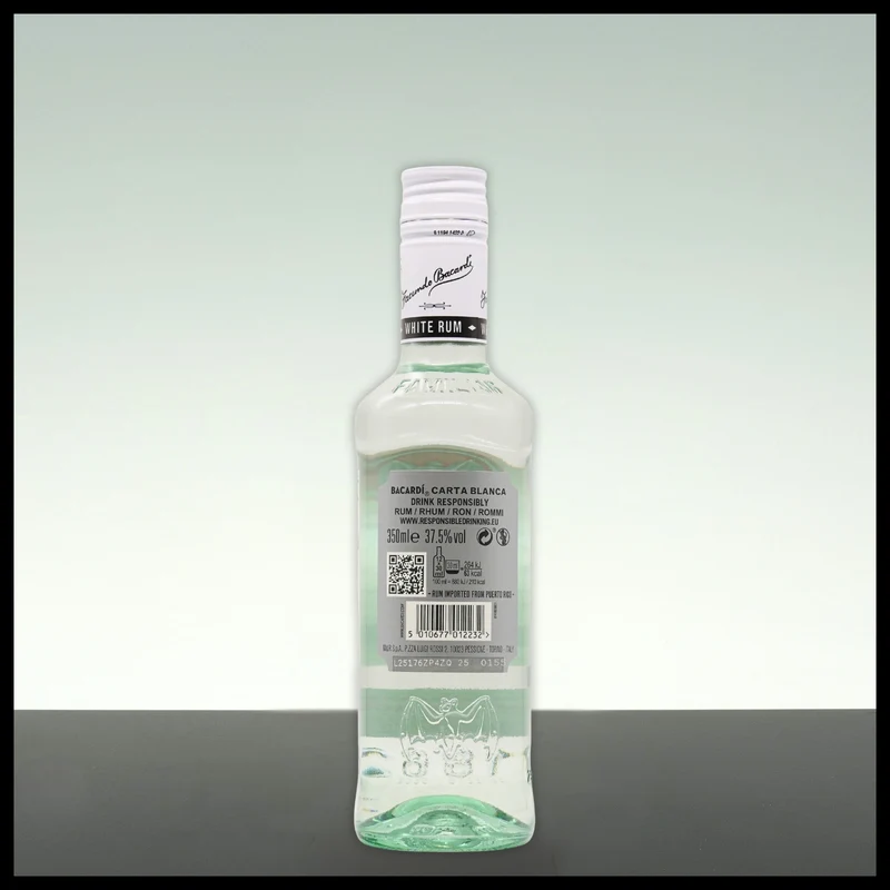 Bacardi Carta Blanca Superior White Rum 0,35L - 37,5% Vol.