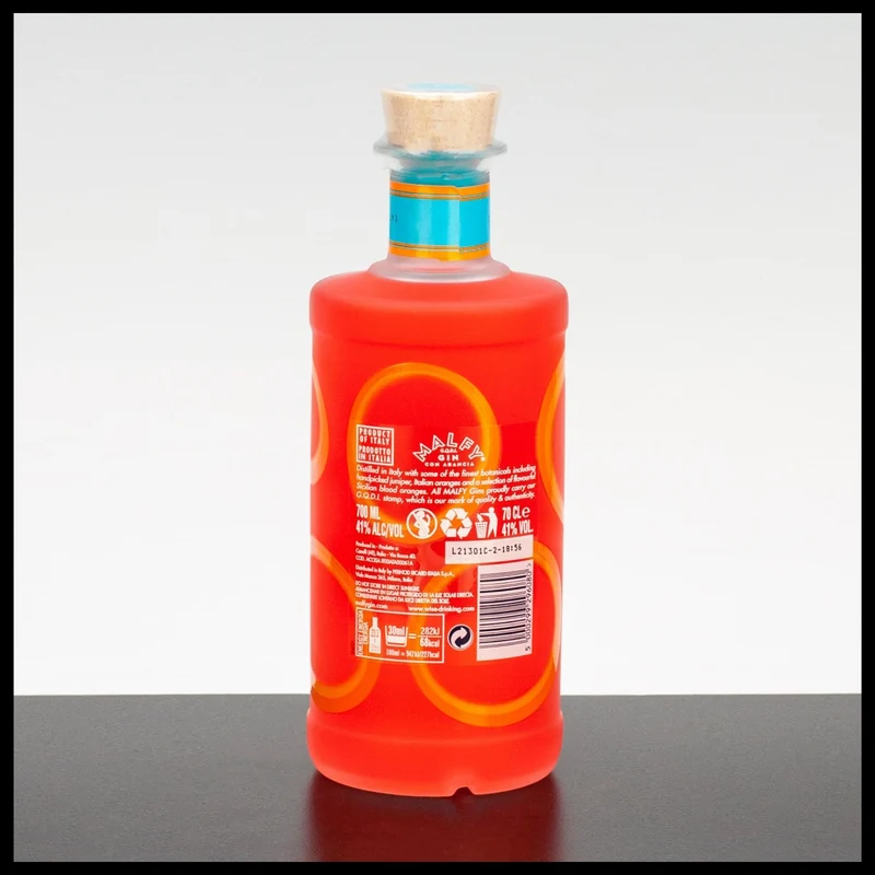 Malfy Gin Con Arancia Blood Orange 0,7L - 41% Vol.