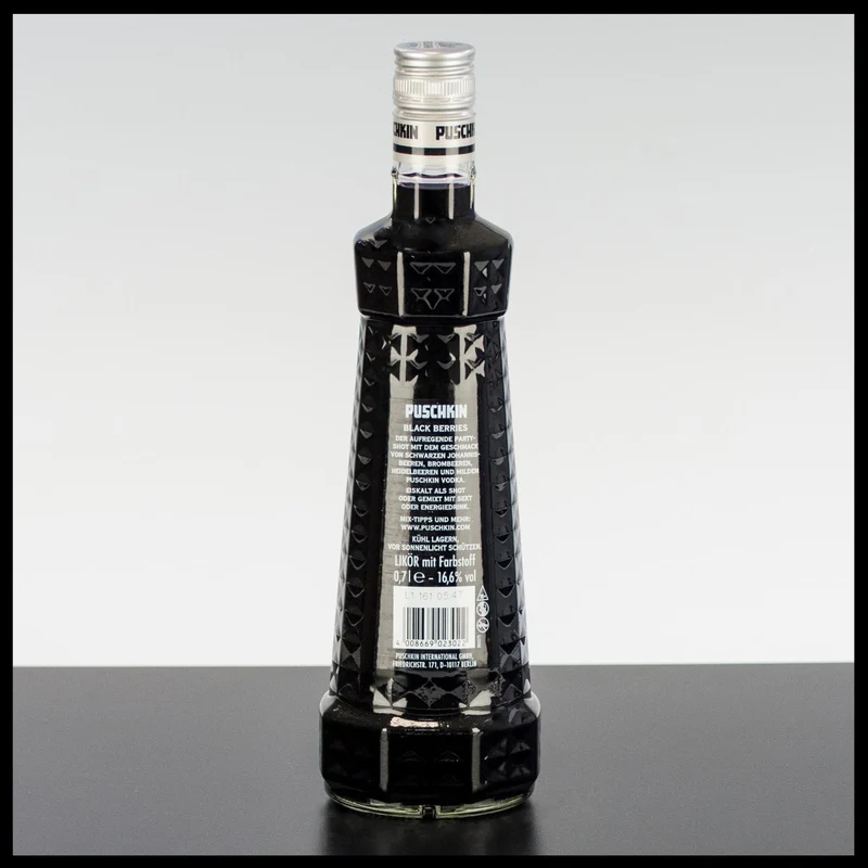 Puschkin Black Berries 0,7L - 16,6% Vol.