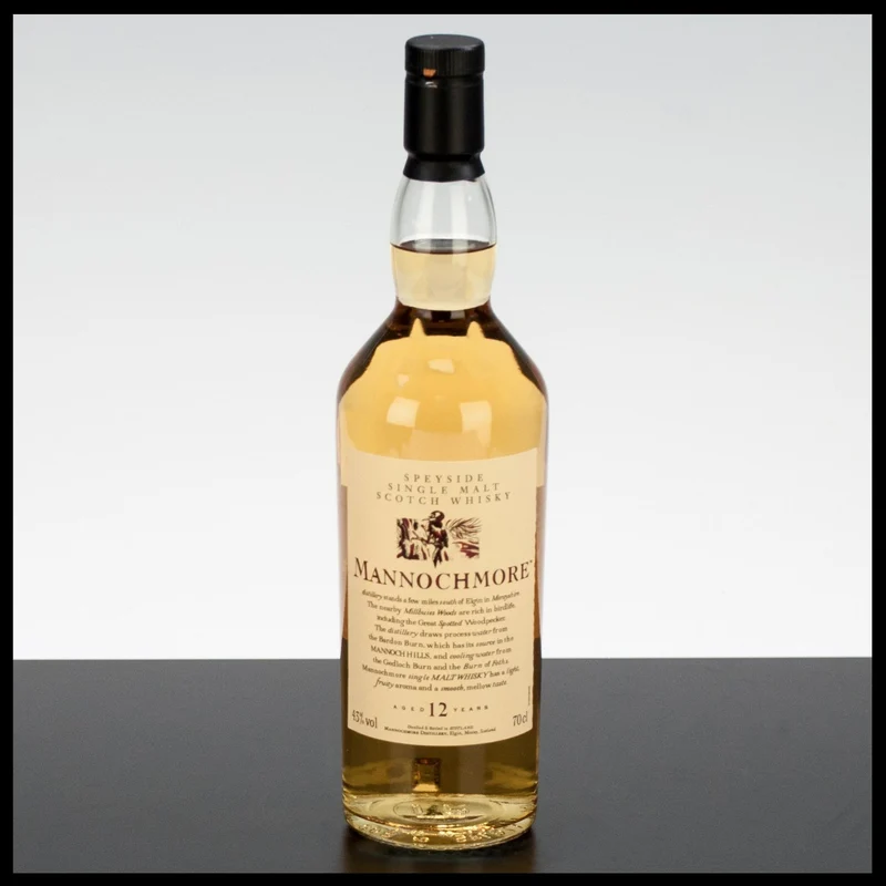 Mannochmore 12 YO Flora & Fauna Single Malt Whisky 0,7L - 43% Vol.