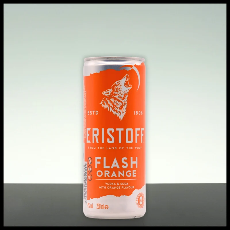 Eristoff FLASH Orange 0,25L - 4% Vol.