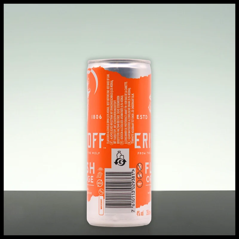Eristoff FLASH Orange 0,25L - 4% Vol.