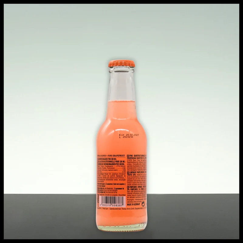 Thomas Henry Pink Grapefruit 0,2L